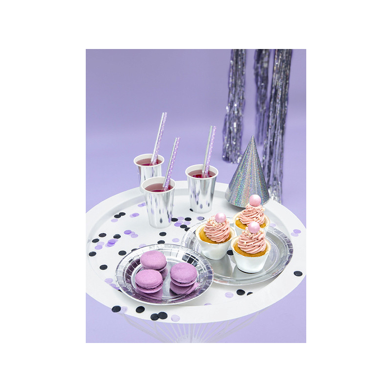 assiettes argents effets