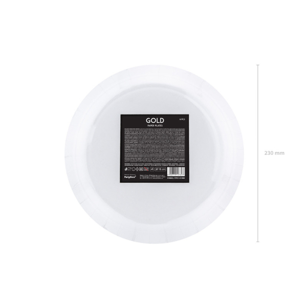 assiettes dorees pack assiettes dorees pack