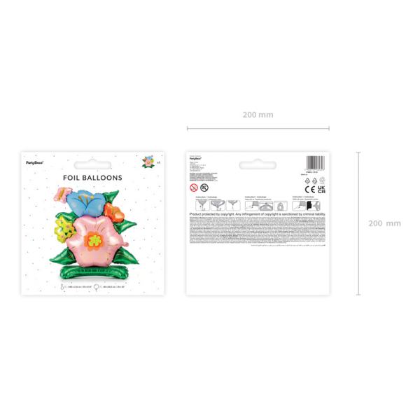 ballon verticale fleurs pack ballon verticale fleurs pack