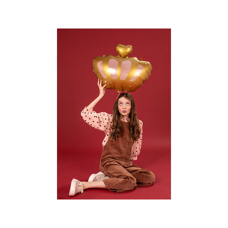 ballon couronne doree ambiance