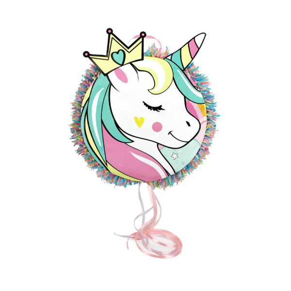 pinata pastel licorne