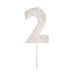 bougie chiffre 2 blanc bougie chiffre 2 blanc