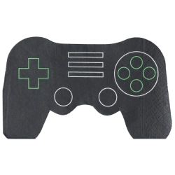 serviettes papier manette jeu video