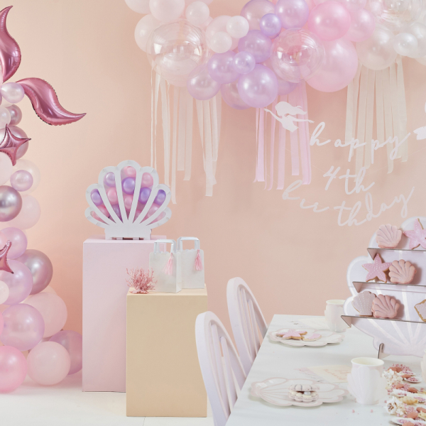 kit arche ballons roses anniversaire