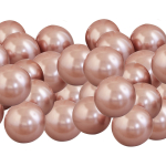 mini ballons chrome rose gold mini ballons chrome rose gold