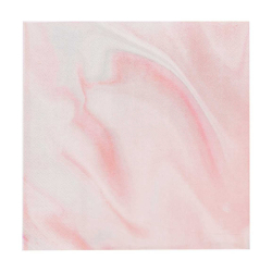 serviette marbre rose