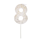 bougie chiffre 8 bougie chiffre 8