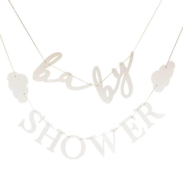 guirlande baby shower nuages guirlande baby shower nuages