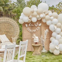 guirlande baby shower nuages