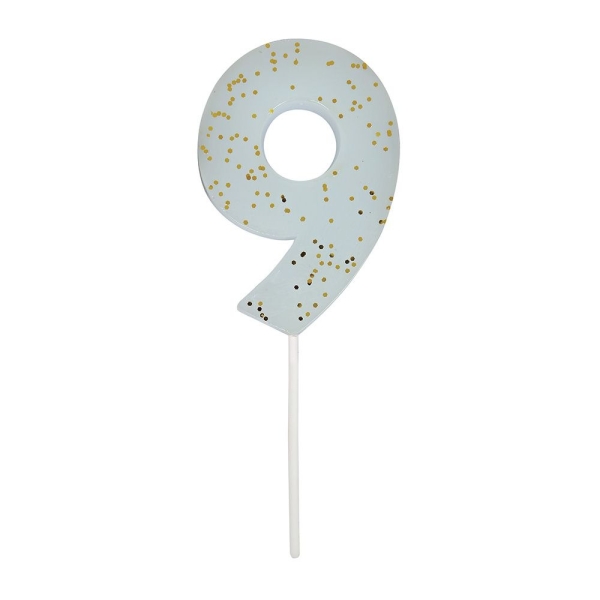 bougie chiffre 9 bougie chiffre 9