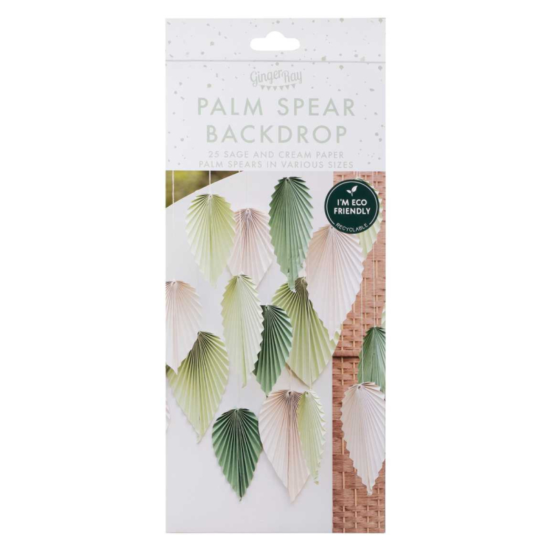 feuilles palmiers suspendues pack