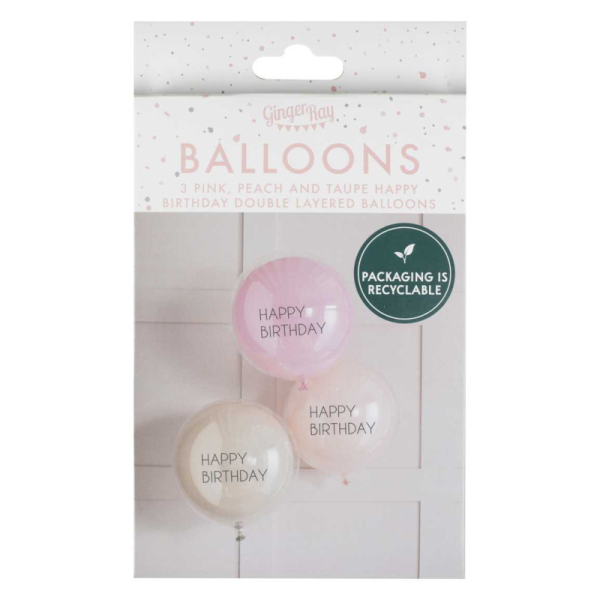 ballons anniversaire pack