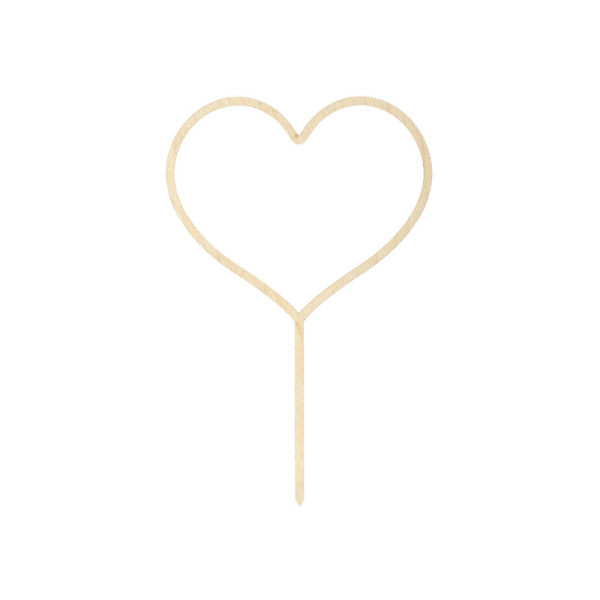 cake topper bois coeur cake topper bois coeur