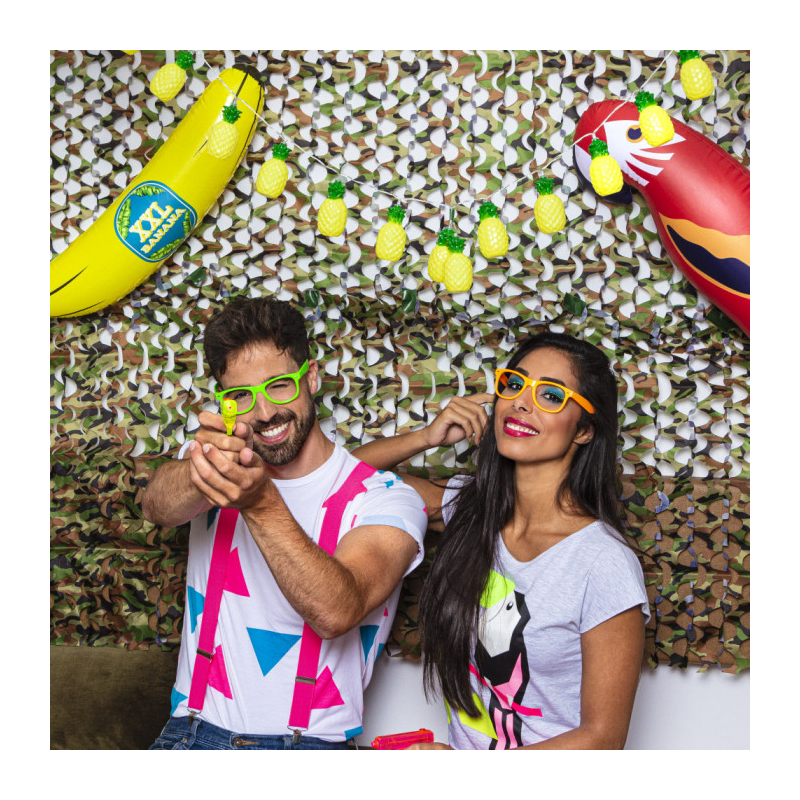 perroquet gonflable effets