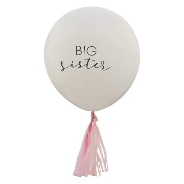 ballon baby shower blanc