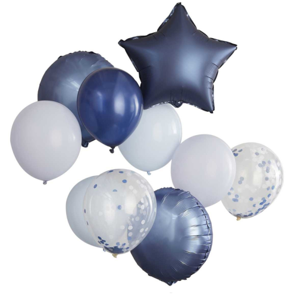 ballons bleus