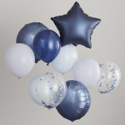 ballons bleus