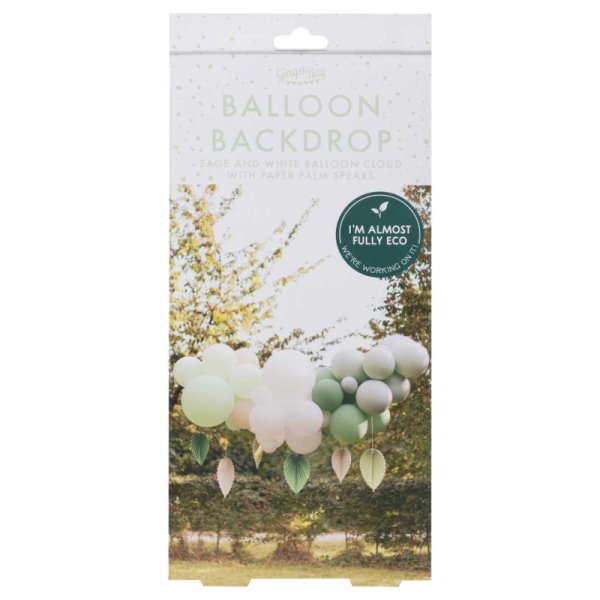 arche ballons palmiers pack