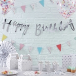 ballon confettis argent anniversaire ballon confettis argent anniversaire