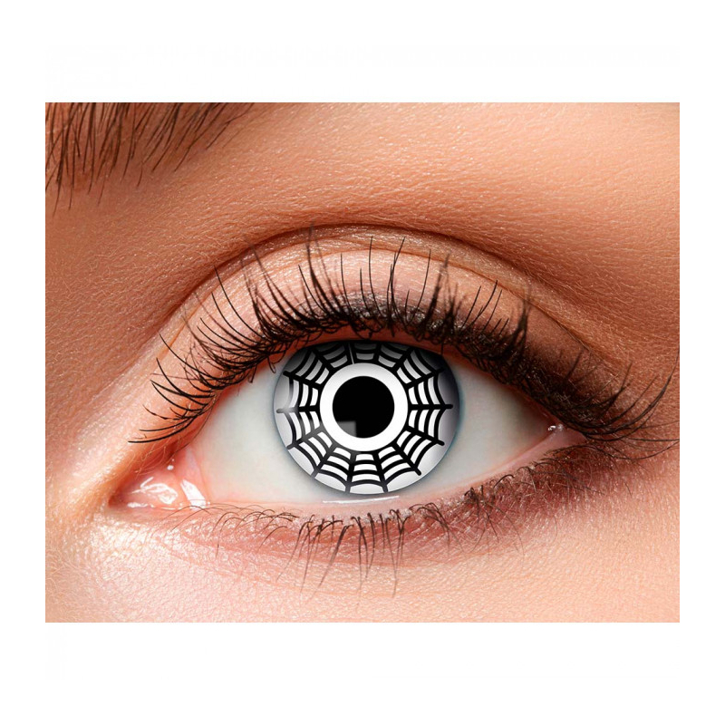 lentilles araignee halloween