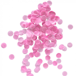 ballon confettis roses
