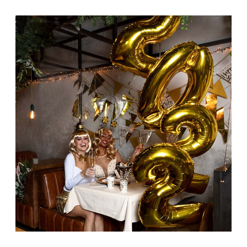 guirlande fanions dores ambiance