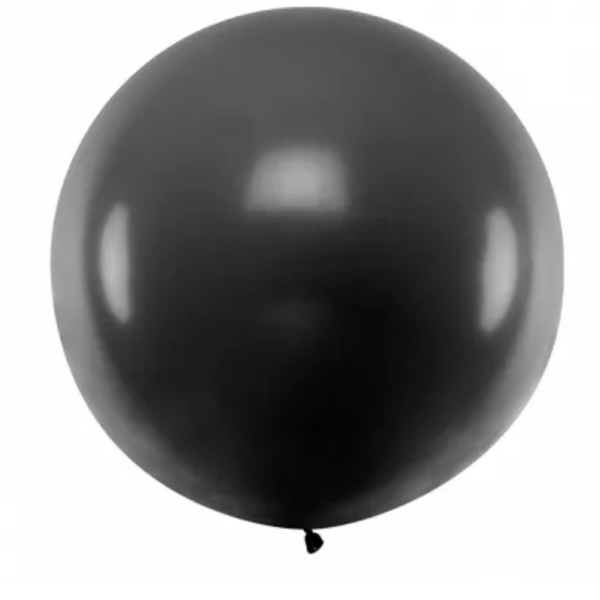 ballon géant noir