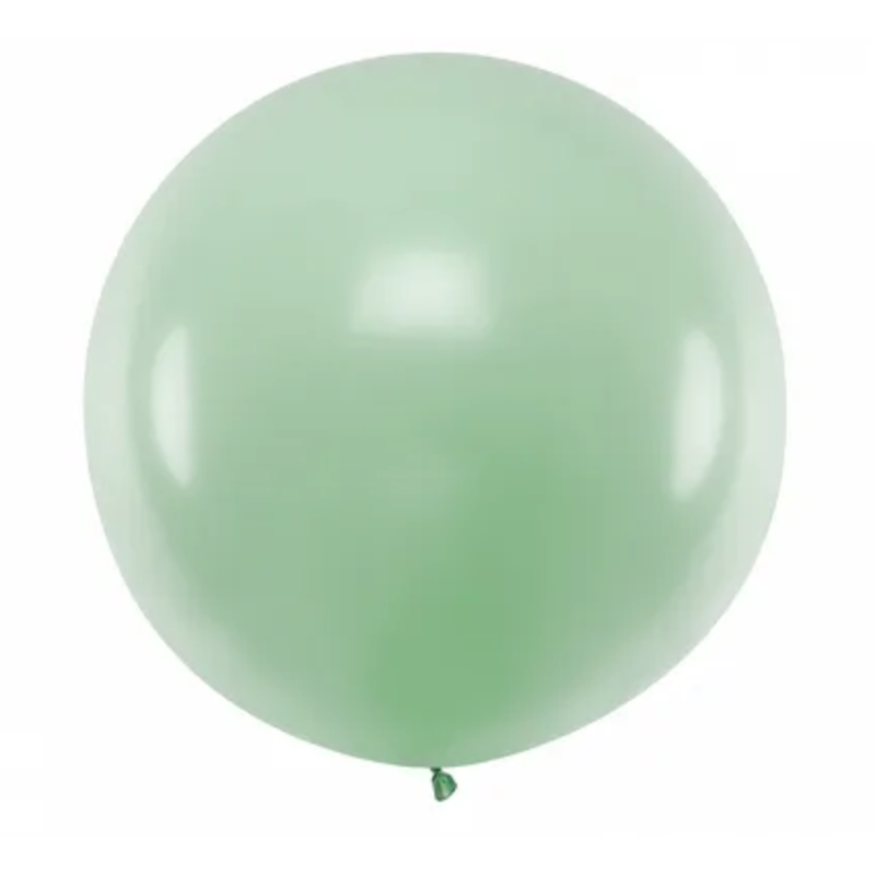 ballon geant vert pistache