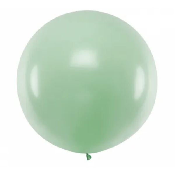 ballon geant vert pistache
