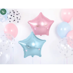 ballon aluminium etoile bleu clair effets ballon aluminium etoile bleu clair effets