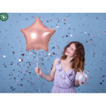 ballon aluminium etoile rose clair ballon aluminium etoile rose clair