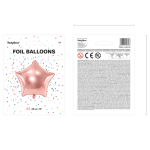 ballon aluminium etoile rose pack ballon aluminium etoile rose pack