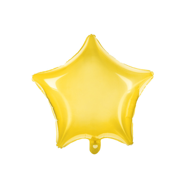 ballon etoile jaune