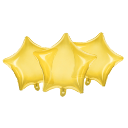 ballon etoile jaune