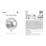 ballon aluminium rond argent pack ballon aluminium rond argent pack