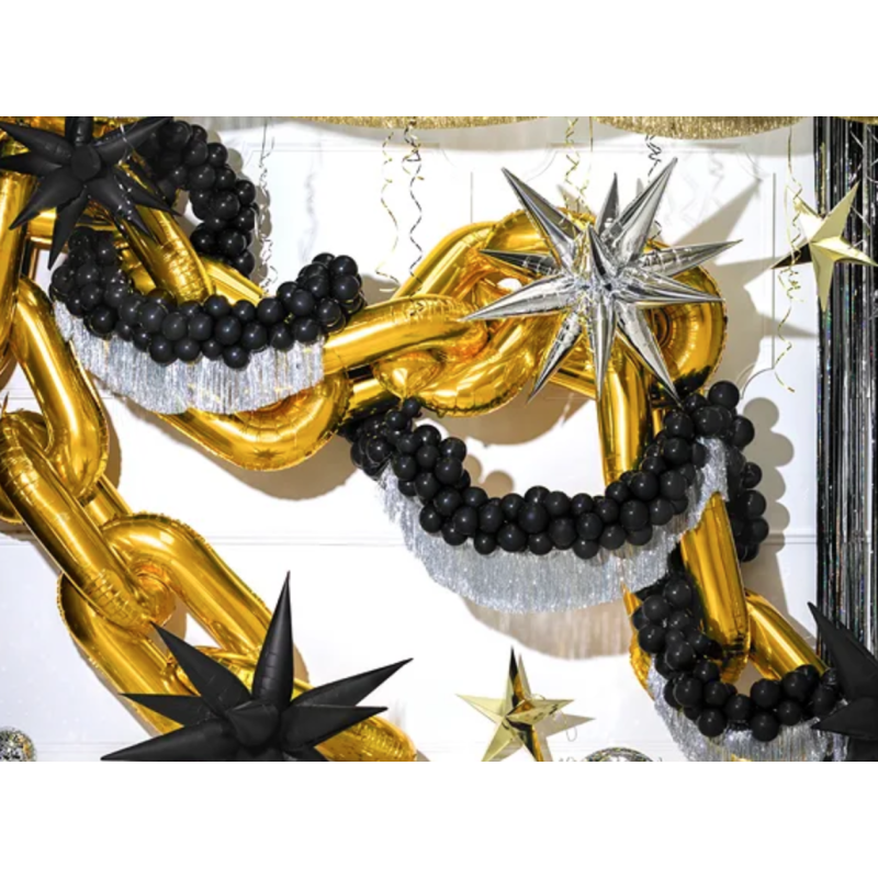 ballon etoile argente ambiance