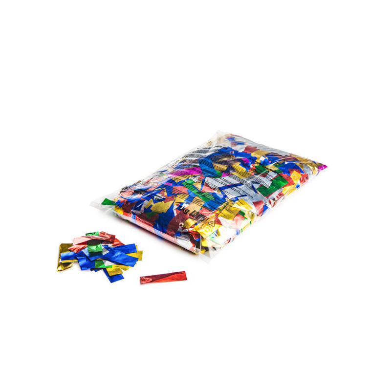 les confettis multicolores