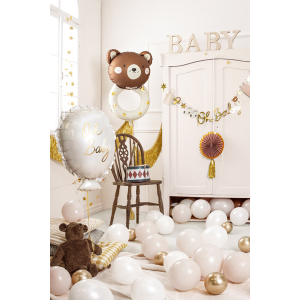 ballon aluminium baby shower effets