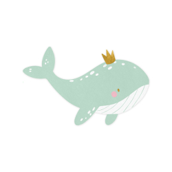 serviette papier baleine