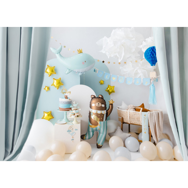 decoration baleine baby shower effets