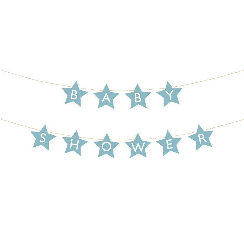 guirlande baby shower bleu guirlande baby shower bleu