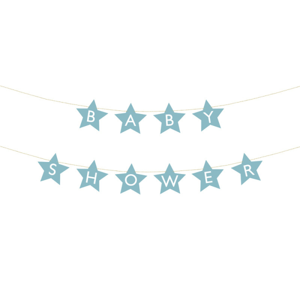 guirlande baby shower bleu guirlande baby shower bleu
