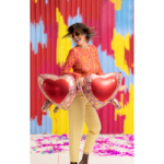 ballon lunette aluminium coeurs femme ballon lunette aluminium coeurs femme