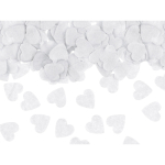 confettis blanc coeurs confettis blanc coeurs