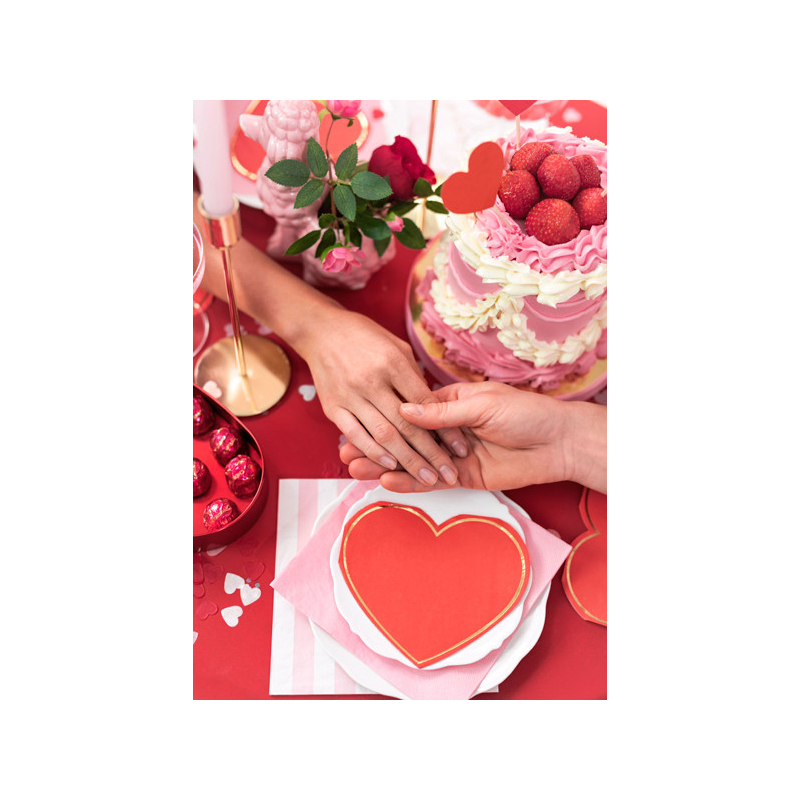 confettis blanc coeurs table