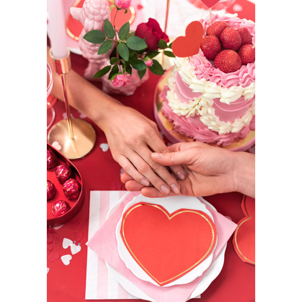 confettis blanc coeurs table