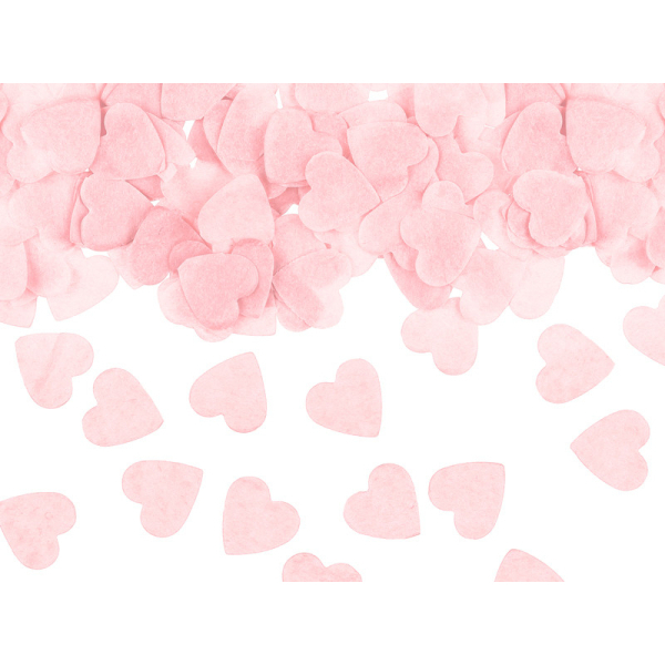 confettis coeurs roses clairs confettis coeurs roses clairs