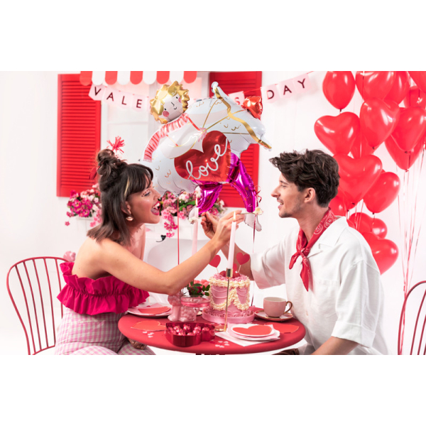 confettis coeurs roses clairs saint Valentin confettis coeurs roses clairs saint Valentin