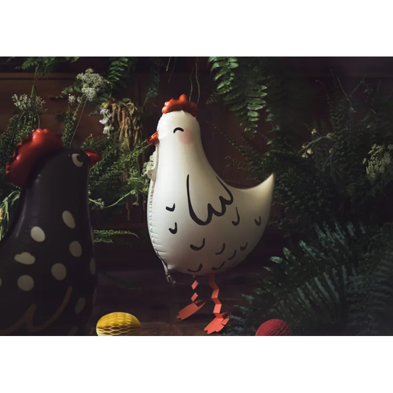 ballon aluminium poule ambiance