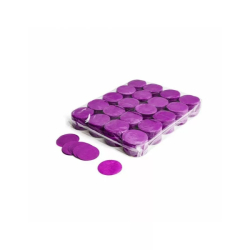 confettis papier rond violet